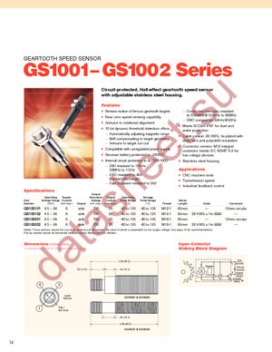 GS100102 datasheet  